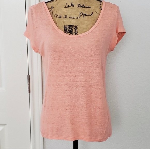 LOFT Tops - Loft by Anne Taylor 100% linen t shirt